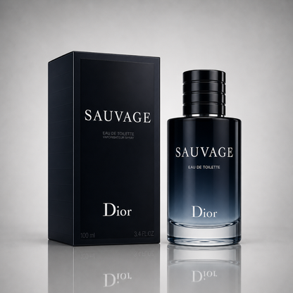 Combo aus 3 Herrenparfums – Sauvage Dior, Bleu de Chanel, Dior Homme Intense