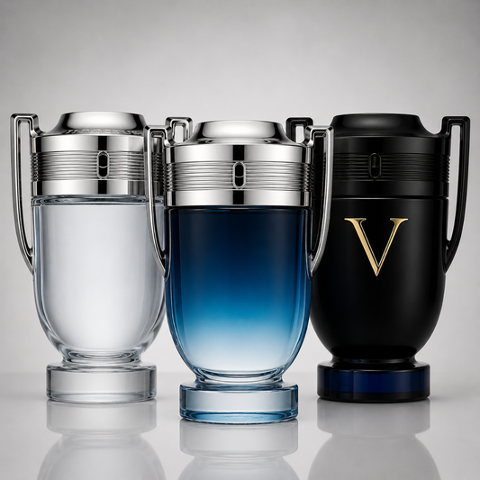 Combo aus 3 Herrenparfums – Invictus Legend, Invictus und Invictus Victory Elixir von Paco Rabanne