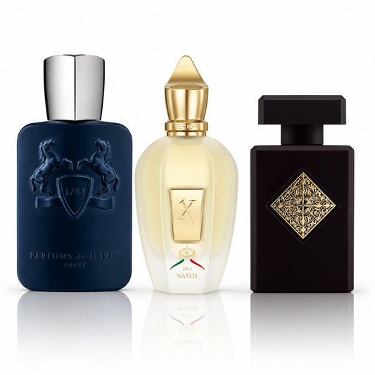 3er Herrenparfüm-Set - Parfums de Marly Layton, Xerjoff Naxos & Initio Side Effect